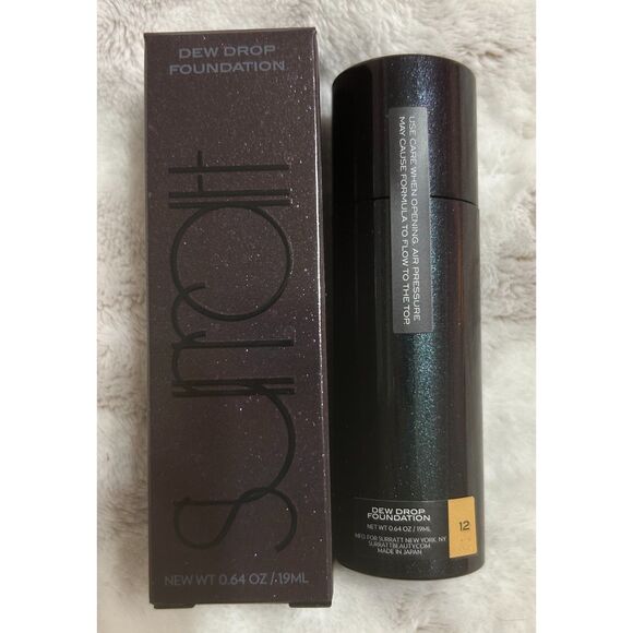 Surratt Foundation Dew Drop 12 Honey Golden Ochre Medium-Dark Lightweight SEALED - Picture 1 of 5